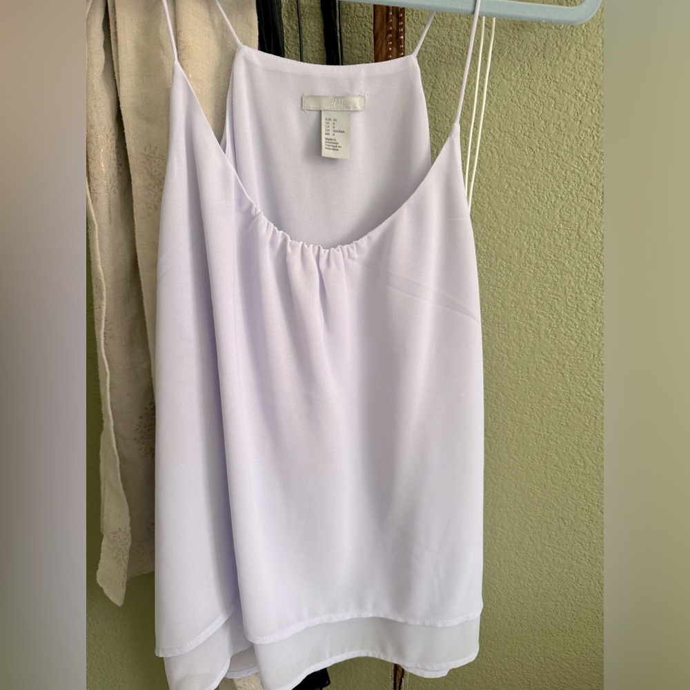 H&M Women’s Lilac Camisole Tank